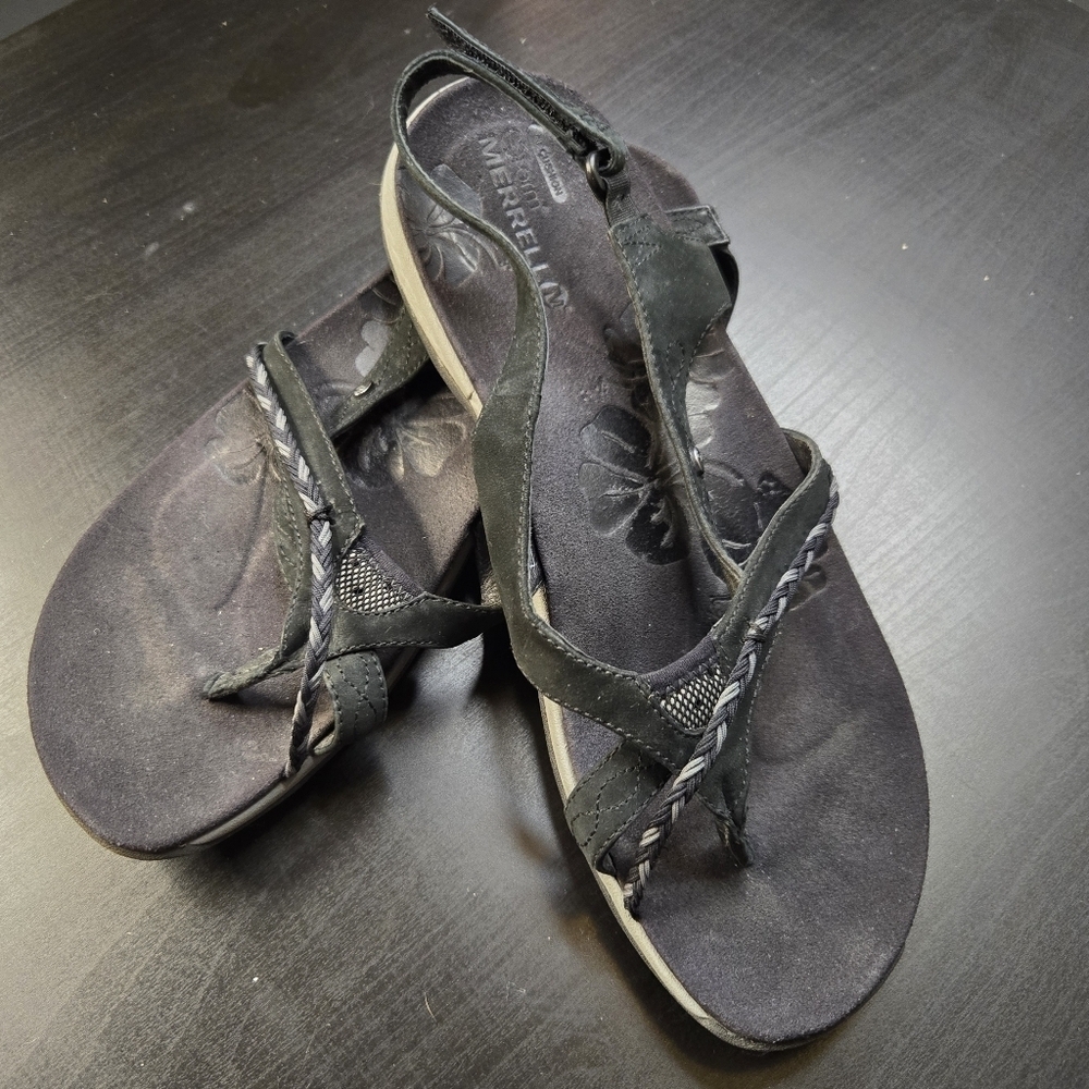 Merrell Stellabloom Women's Slingback Toe Loop Sandals Sz 10